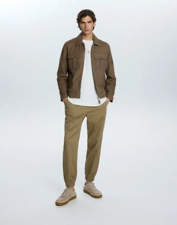 Reserved Reserved - Jogger slim fit hlače - bež