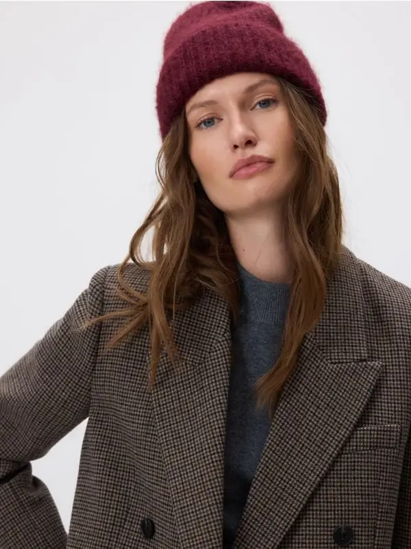 Reserved Reserved - Kapa beanie - boja kestena