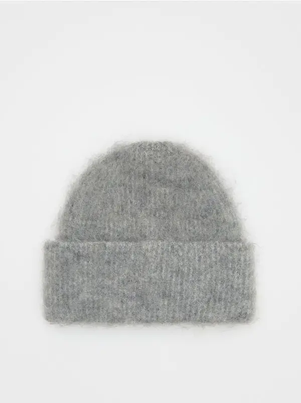 Reserved Reserved - Kapa beanie od mješavine vune - srednjesivo