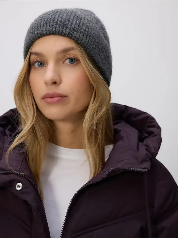 Reserved Reserved - Kapa beanie - tamnosivo