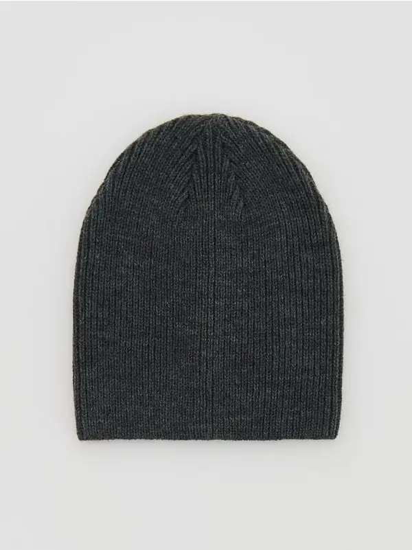 Reserved Reserved - Kapa beanie - tamnosivo