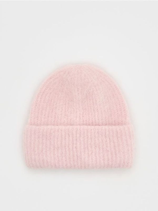 Reserved Reserved - Kapa od mješavine vune - pastelnoružičasto