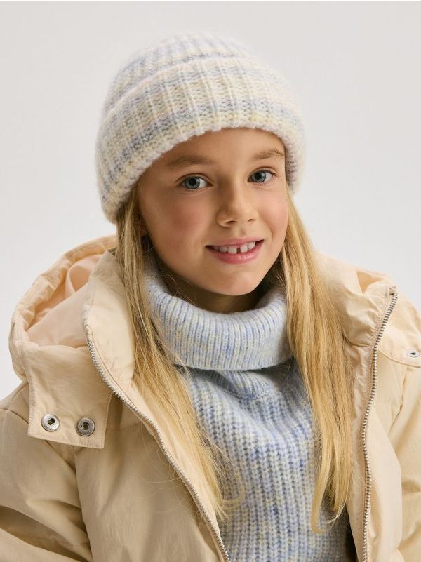 Reserved Reserved - Kapa od žerseja s mješavinom vune - šaren