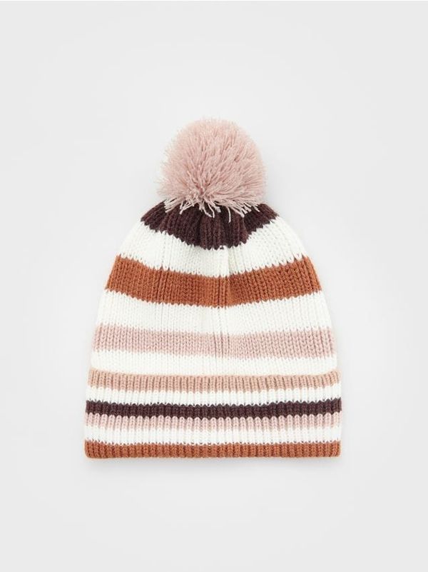 Reserved Reserved - Kapa od žerseja s mješavinom vune - šaren