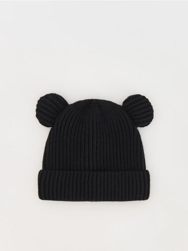 Reserved Reserved - Kapa s ušima - crno