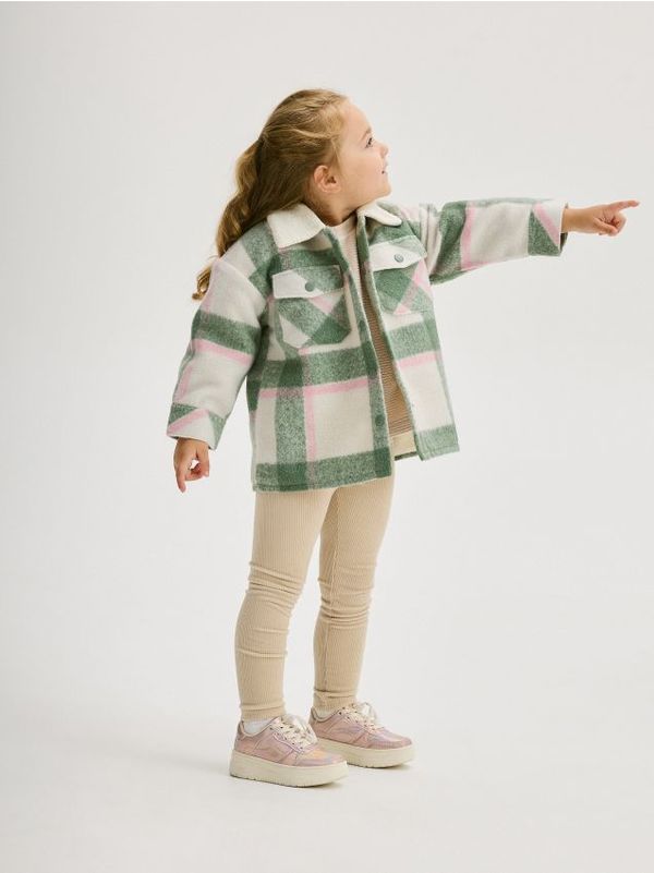 Reserved Reserved - Karirana košulja-jakna - šaren