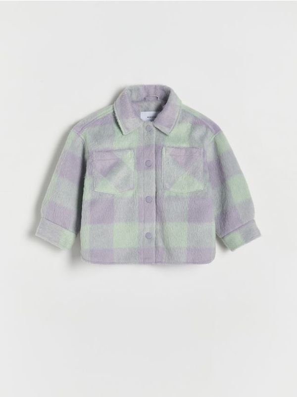 Reserved Reserved - Karirana košulja-jakna - šaren
