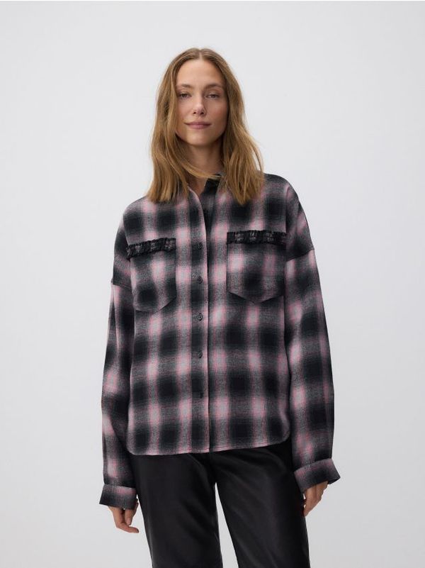 Reserved Reserved - Karirana košulja - šaren