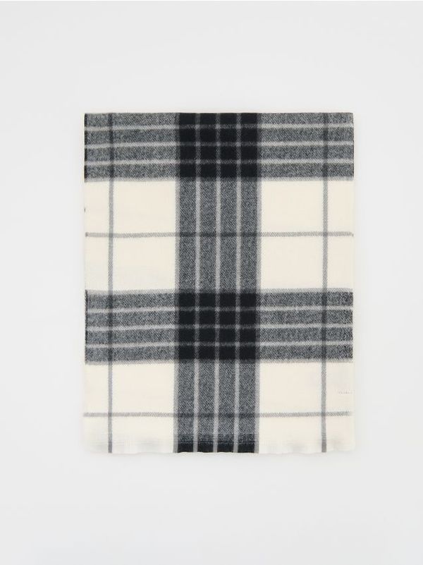 Reserved Reserved - Karirani šal - crno