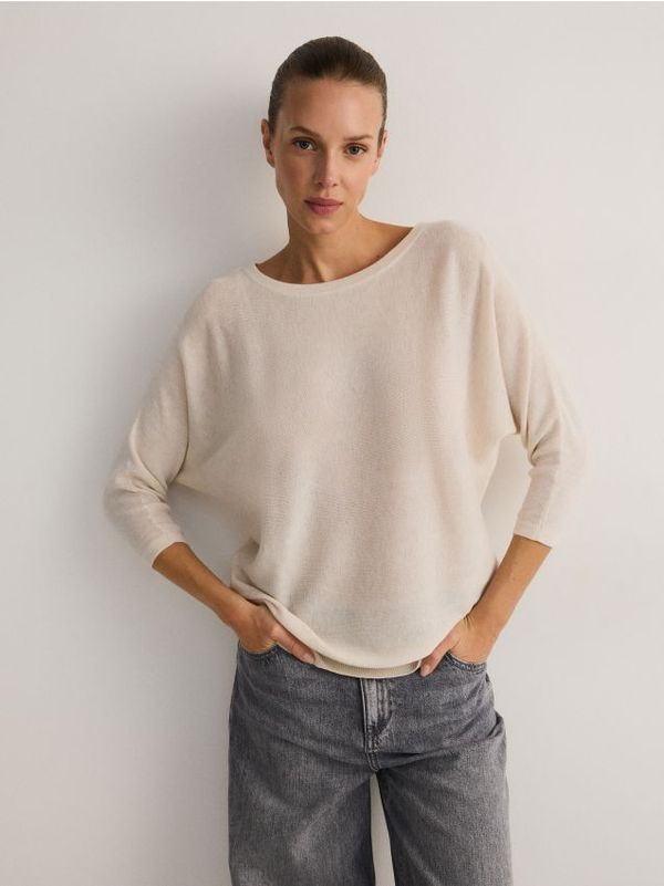 Reserved Reserved - Kimono bluza - boja kože