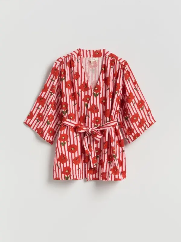 Reserved Reserved - Kimono od muslina - šaren