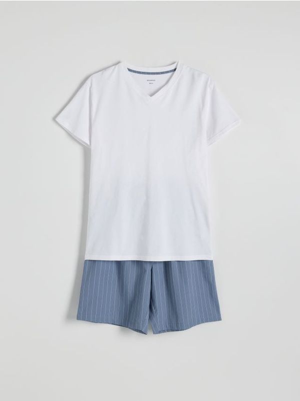 Reserved Reserved - Komplet dvodijelne pidžame - bijela