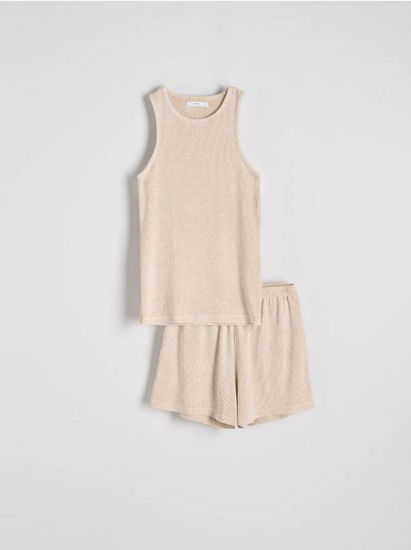 Reserved Reserved - Komplet dvodijelne pidžame - boja kože