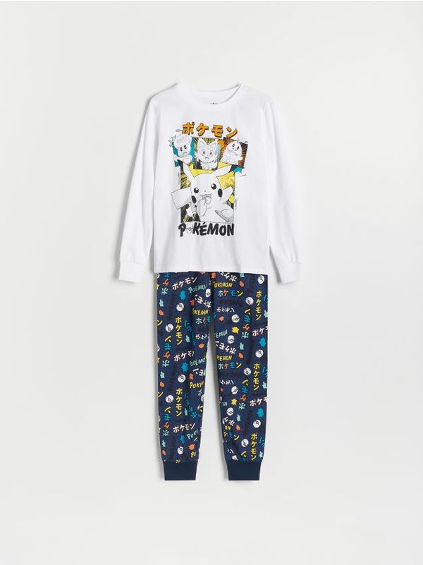 Reserved Reserved - Komplet dvodijelne pidžame Pokémon - bijela