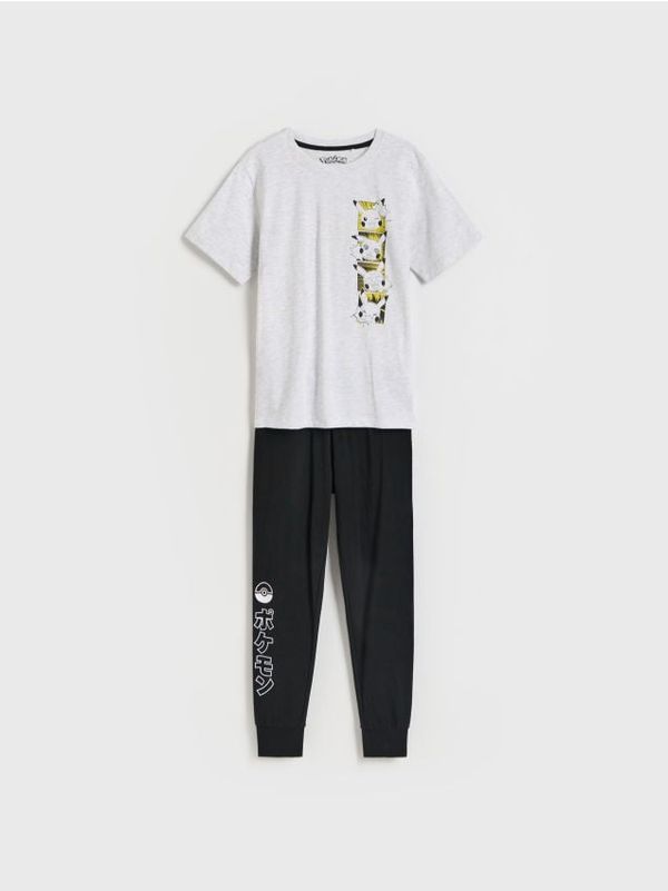 Reserved Reserved - Komplet dvodijelne pidžame Pokémon - light grey