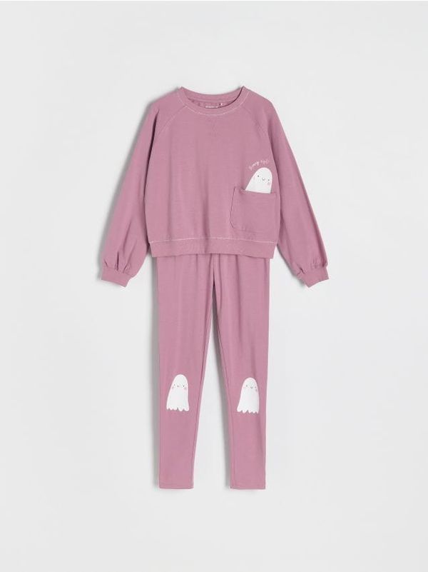 Reserved Reserved - Komplet dvodijelne pidžame - prljavoroza