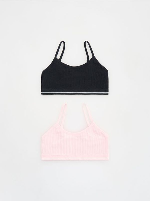 Reserved Reserved - Komplet od 2 bralette grudnjaka - crno