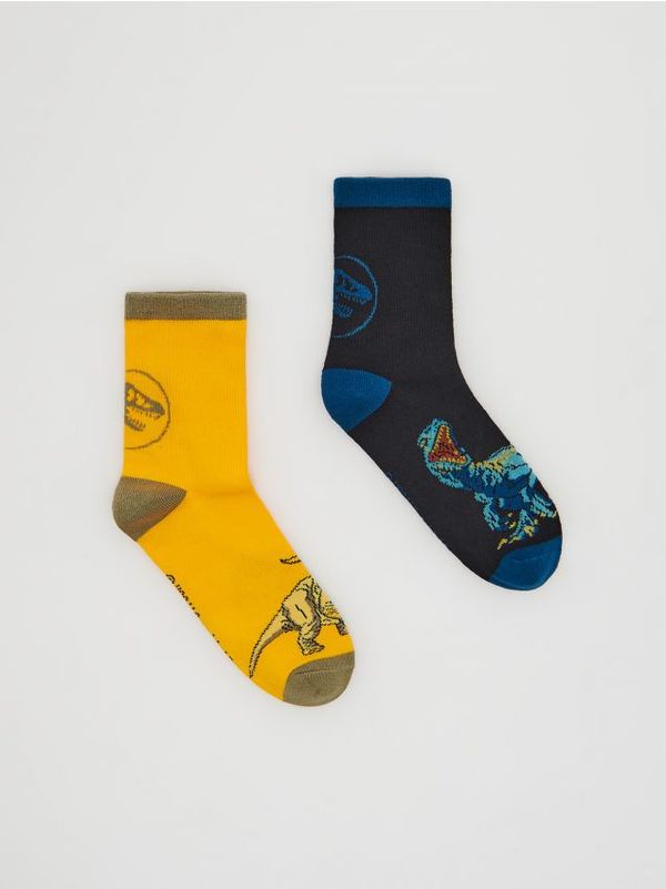 Reserved Reserved - Komplet od 2 para čarapa Jurassic World - crno