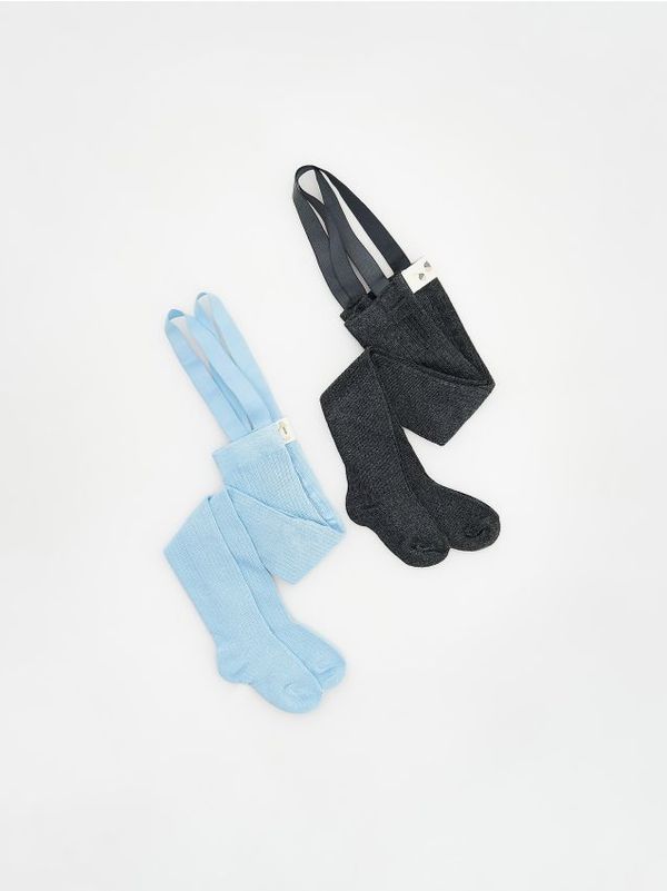 Reserved Reserved - Komplet od 2 para čarapa s gaćicama - svjetloplavo