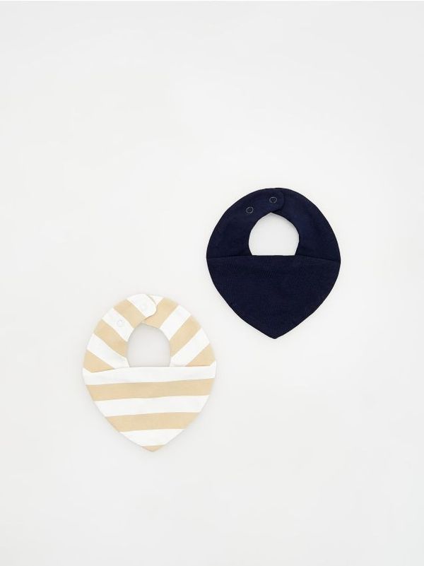 Reserved Reserved - Komplet od 2 trokutaste marame - mornarsko plava