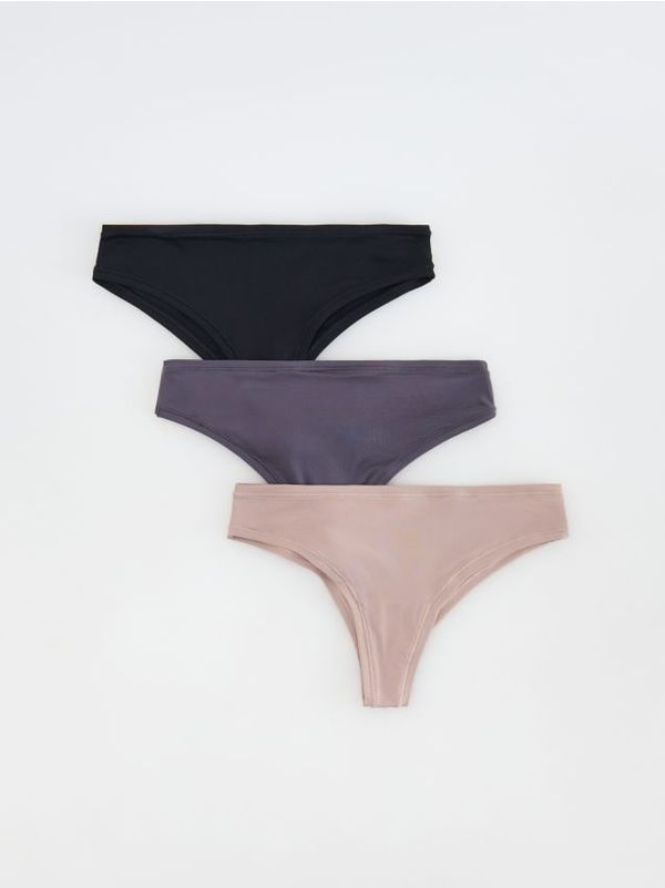 Reserved Reserved - Komplet od 3 para bikini gaćica - crno