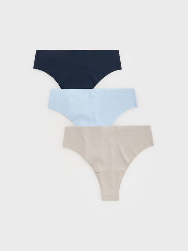 Reserved Reserved - Komplet od 3 para brazilskih gaćica - bljedoplavo