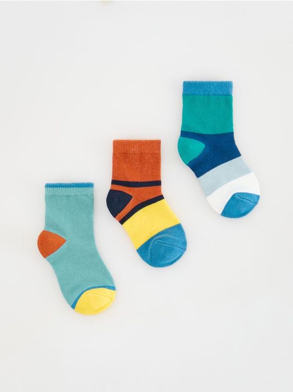 Reserved Reserved - Komplet od 3 para čarapa - bljedoplavo