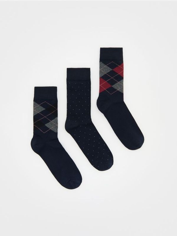 Reserved Reserved - Komplet od 3 para čarapa - mornarsko plava