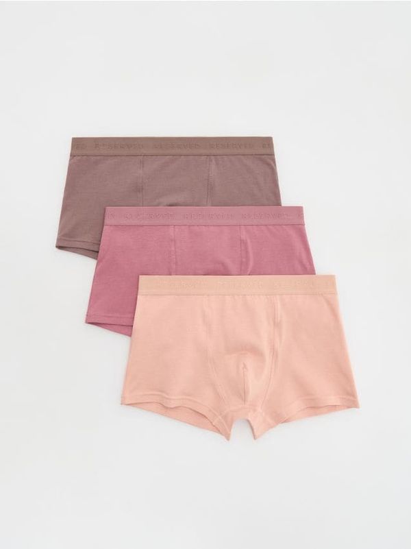 Reserved Reserved - Komplet od 3 para classic bokserica - bljedoljubičasto