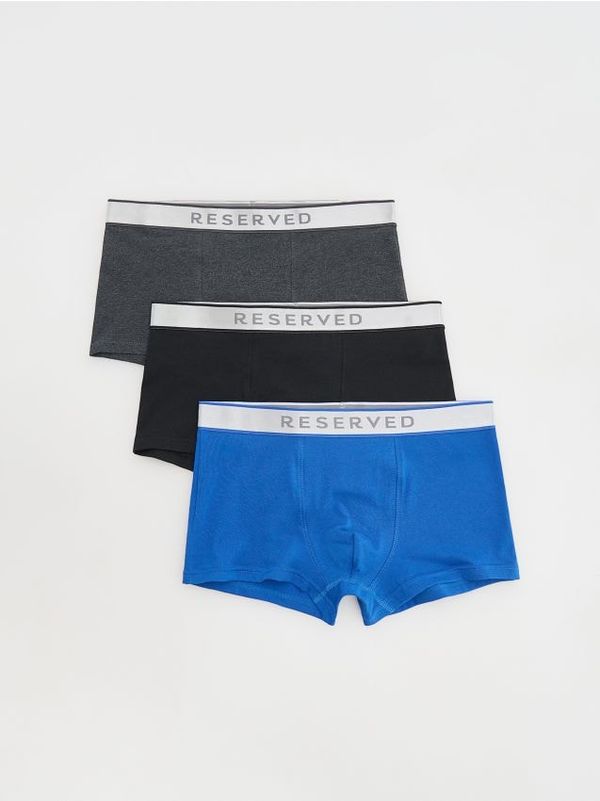 Reserved Reserved - Komplet od 3 para classic bokserica - indigo