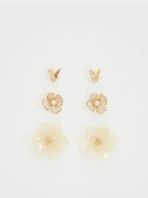 Reserved Reserved - Komplet od 3 para naušnica - šaren