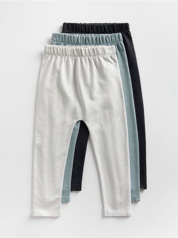 Reserved Reserved - Komplet od 3 para tajica s visokim udjelom pamuka - tamnotirkizno