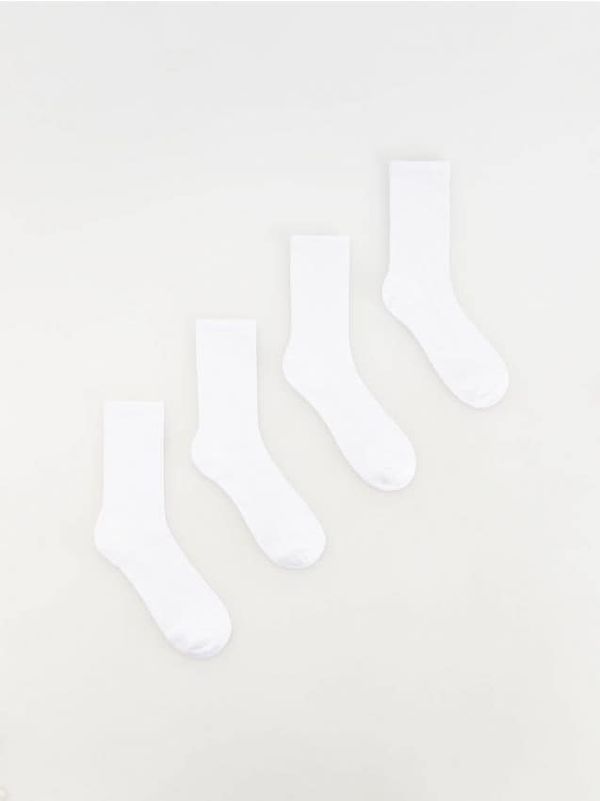 Reserved Reserved - Komplet od 4 pari čarapa - bijela