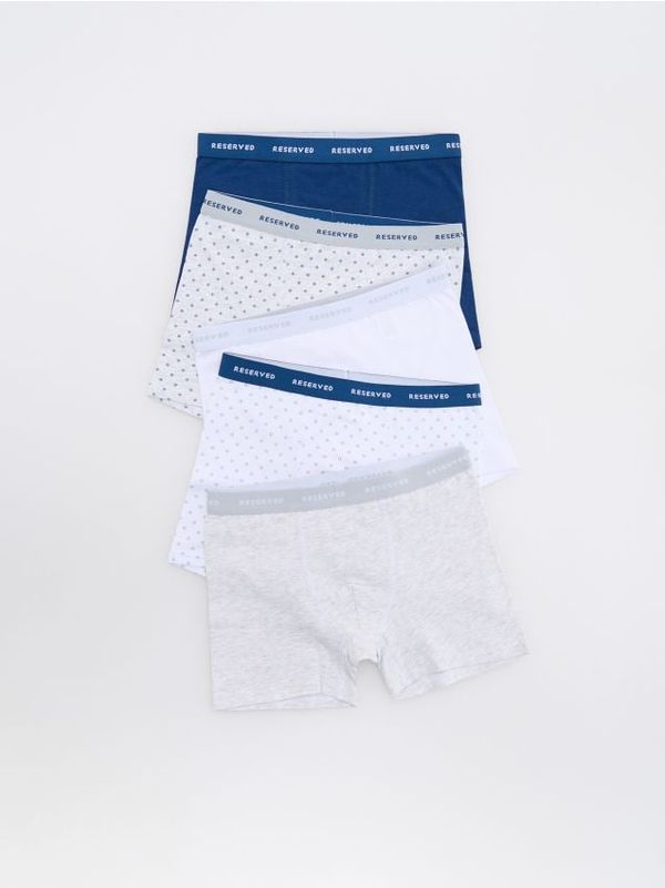 Reserved Reserved - Komplet od 5 para bokserica - mornarsko plava