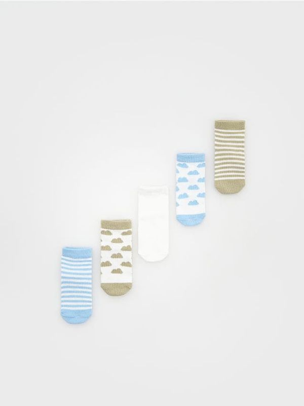 Reserved Reserved - Komplet od 5 pari čarapa - bljedoplavo