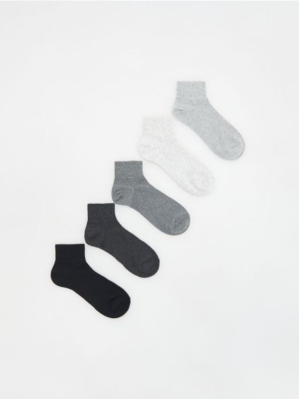 Reserved Reserved - Komplet od 5 pari čarapa - tamnosivo