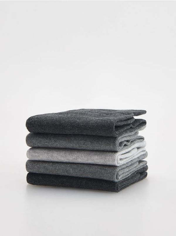 Reserved Reserved - Komplet od 5 pari čarapa - tamnosivo