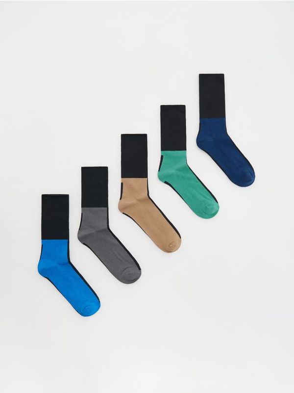 Reserved Reserved - Komplet od 5 pari čarapa - zelena