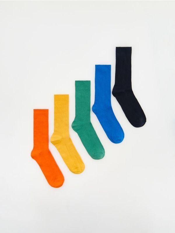Reserved Reserved - Komplet od 5 pari čarapa - žuta boja