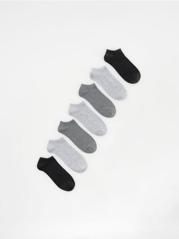 Reserved Reserved - Komplet od 7 para čarapa - tamnosivo