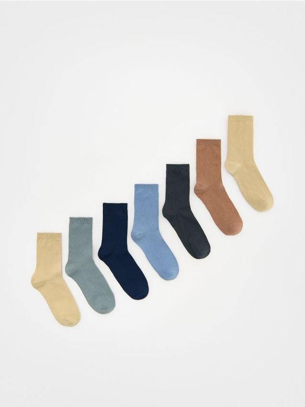 Reserved Reserved - Komplet od 7 pari čarapa - bež