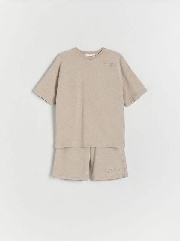 Reserved Reserved - Komplet od žerseja - krem