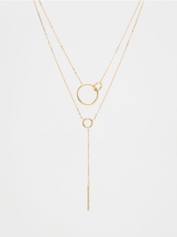 Reserved Reserved - Komplet ogrlica - zlatan