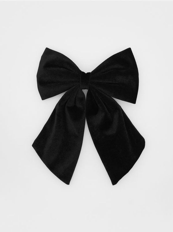 Reserved Reserved - Kopča za kosu s mašnom - crno