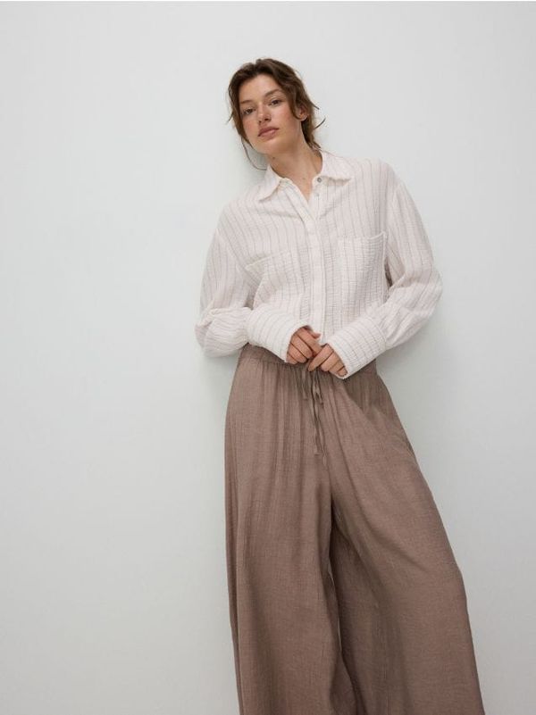 Reserved Reserved - Košulja od muslina - šaren