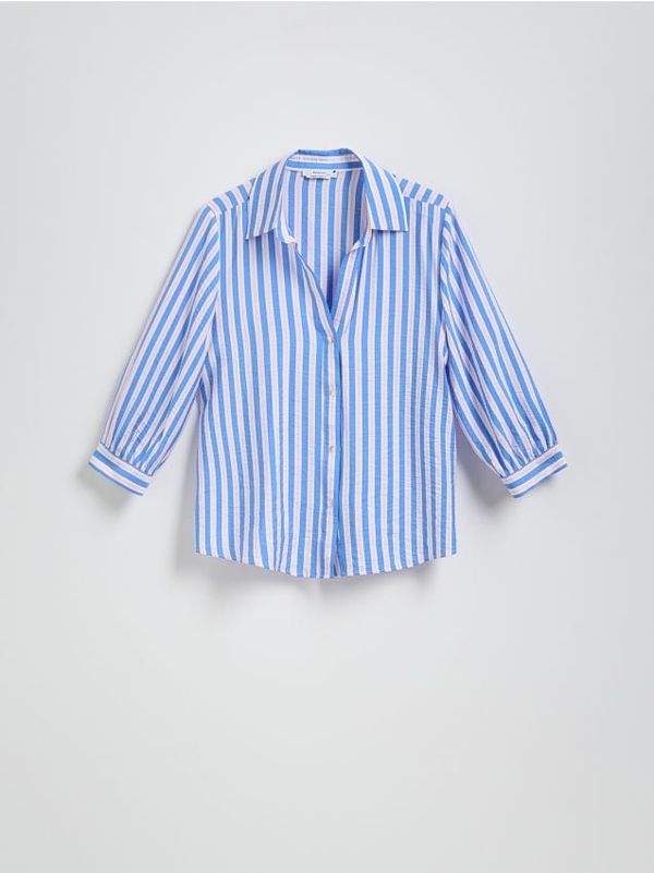 Reserved Reserved - Košulja od viskoze s printom - šaren