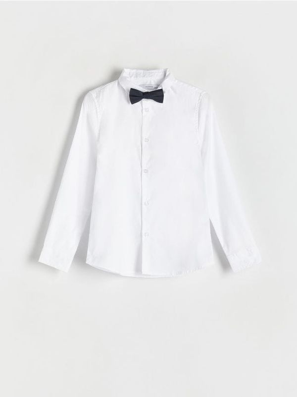 Reserved Reserved - Košulja s leptir-mašnom - bijela