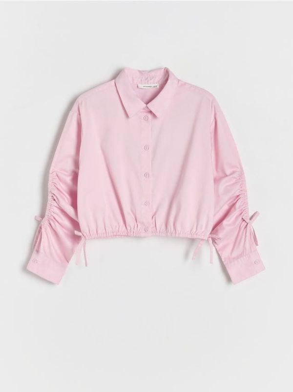 Reserved Reserved - Košulja s mašnama - ružičasta