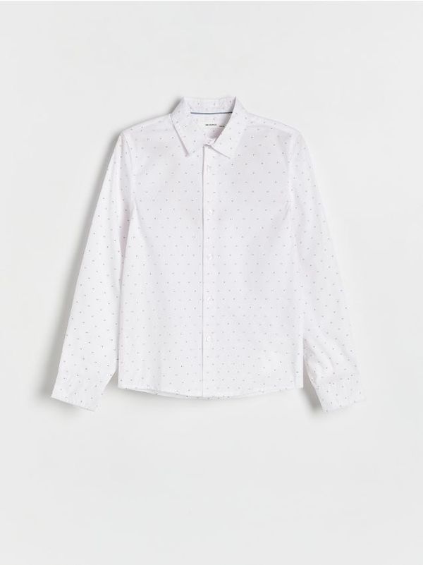 Reserved Reserved - Košulja s uzorkom - bijela