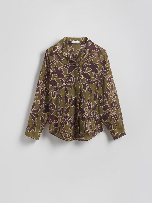 Reserved Reserved - Košulja s uzorkom od liocelnih vlakana - šaren